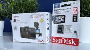 Wideorejestrator XBLITZ S3 Duo + Karta pamięci SANDISK microSDXC 64GB